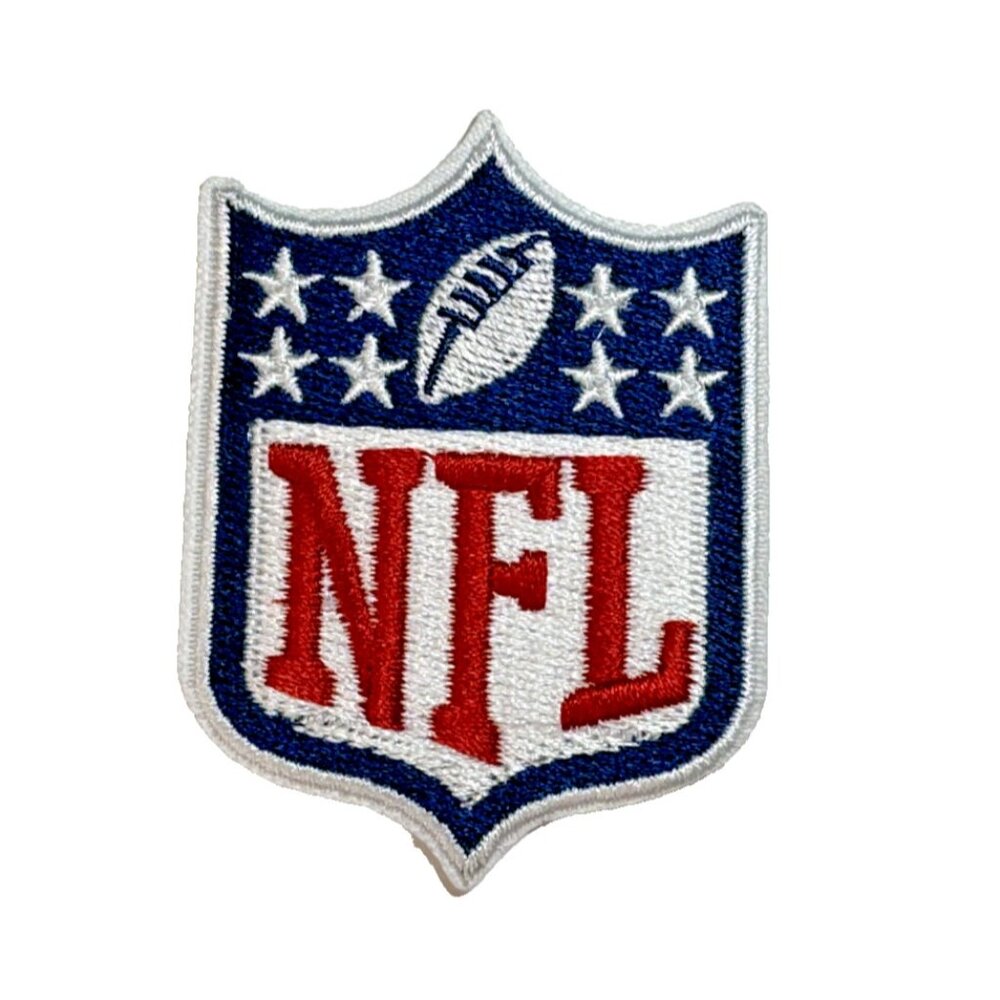 (2) Lot NFL National Football League Logo Embroidered 2.5in Iron / Sew-On Patch - Picture 2 of 4